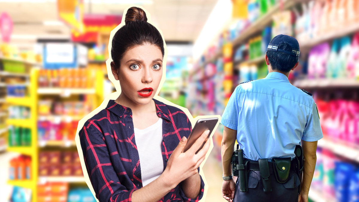 На телефон, как на амбразуру: почему охрана в магазинах запрещает фотографировать