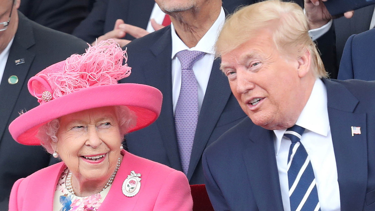 «На высшем уровне»: Трамп поделился воспоминанием о встрече с Елизаветой II