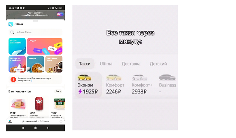 Неубранные Смольным улицы создали проблемы сервису «Яндекс.Лавка» - image 1